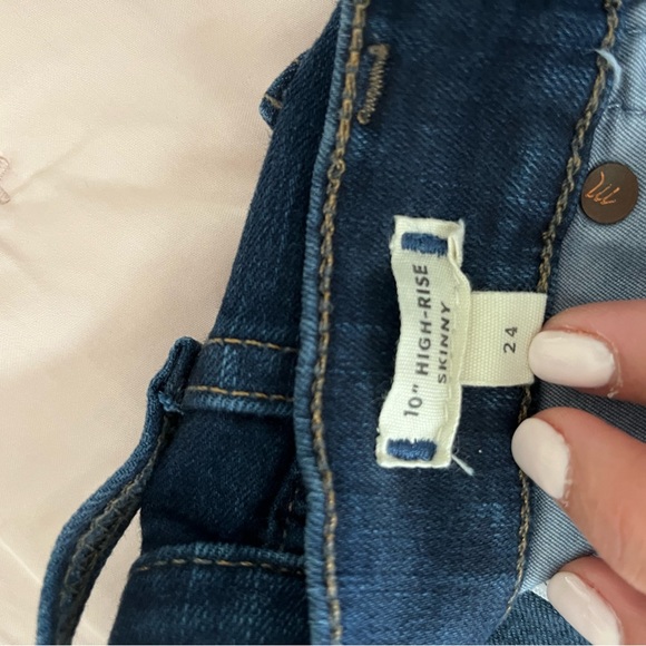 Madewell skinny jeans 10” high rise - Picture 4 of 4